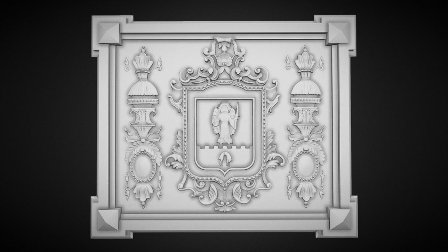 Барельеф Андрея Гусева