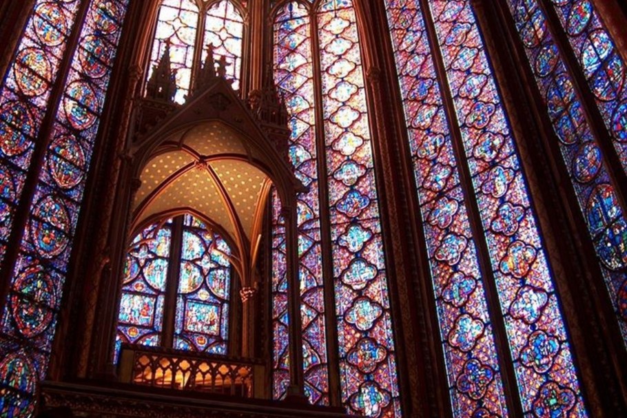 Готика витражи средневековья