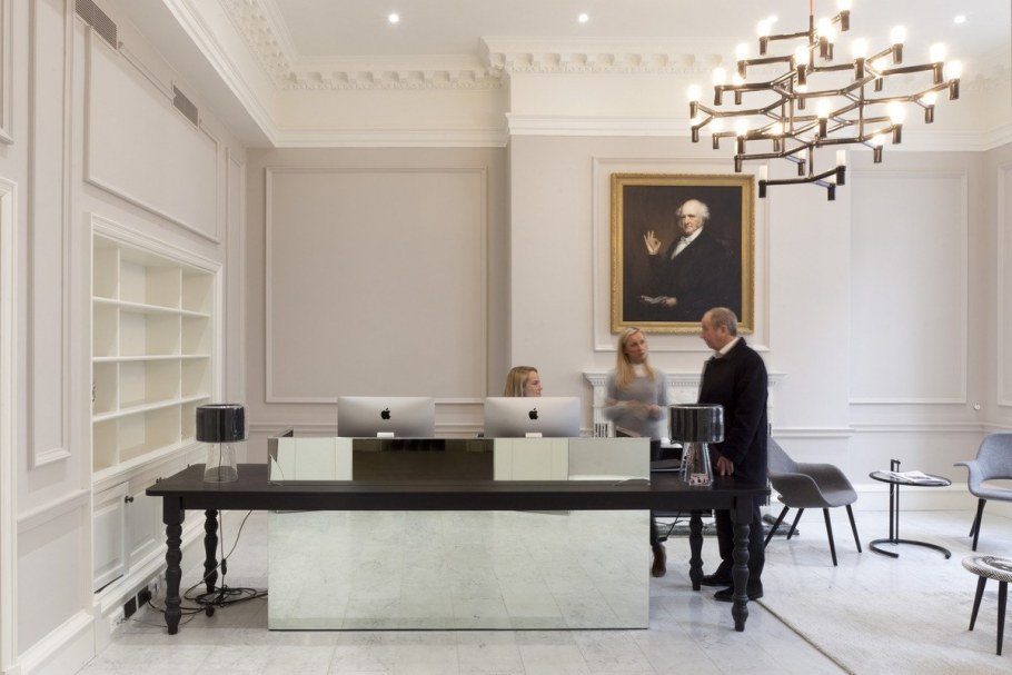 Кабинет в современном стиле фото