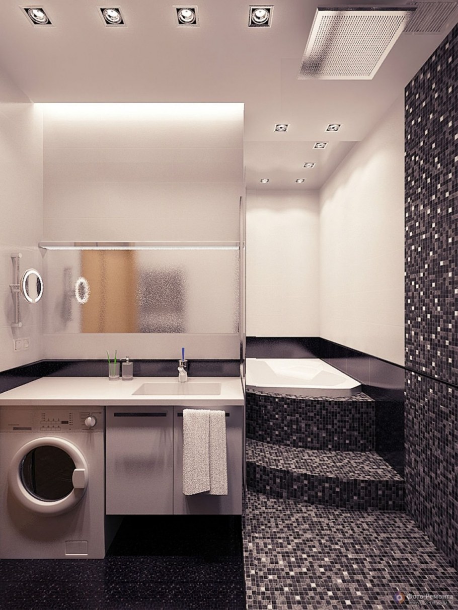 Ванная в скандинавском стиле