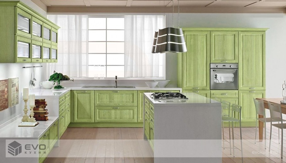 Кухня СКАЙДА из сосны