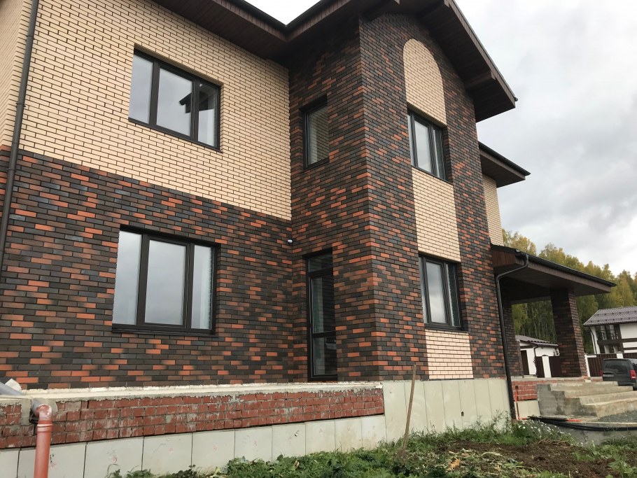 Дом из кирпича Браер Баварская кладка
