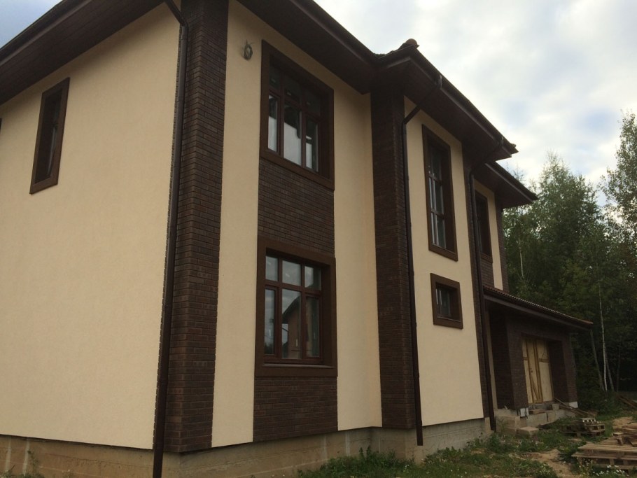 Проекты домов из желтого кирпича