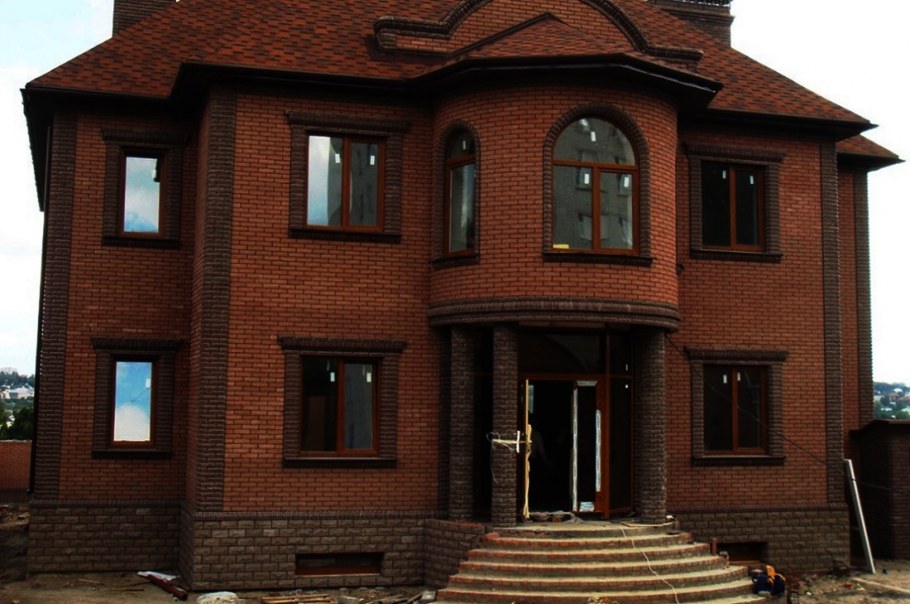 Облицовка из кирпича