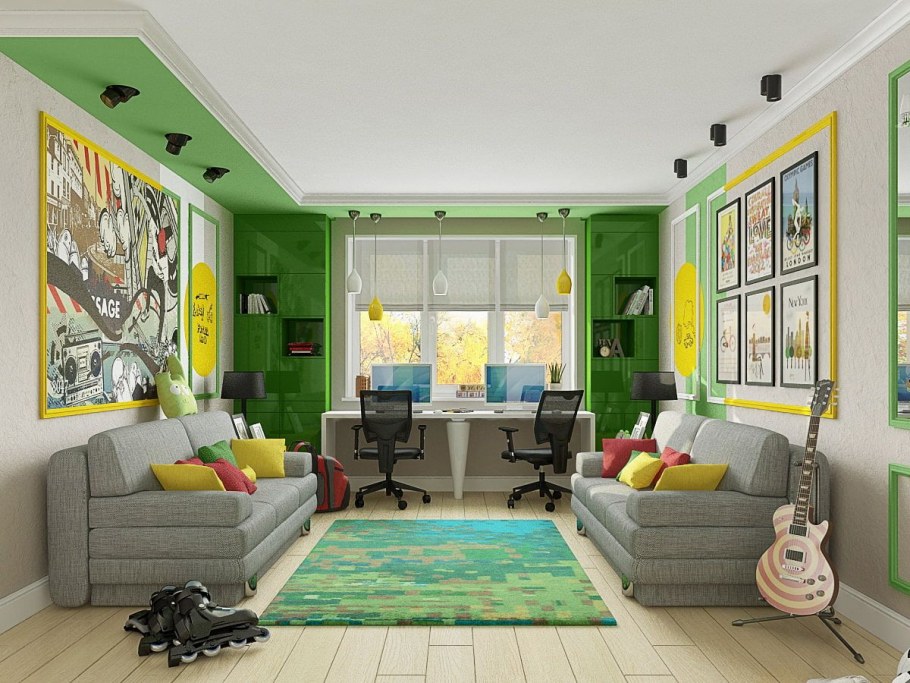 Интерьер детсойкомнаты