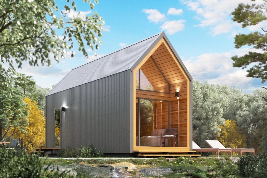 Барн хаусы Barn House кирпичный