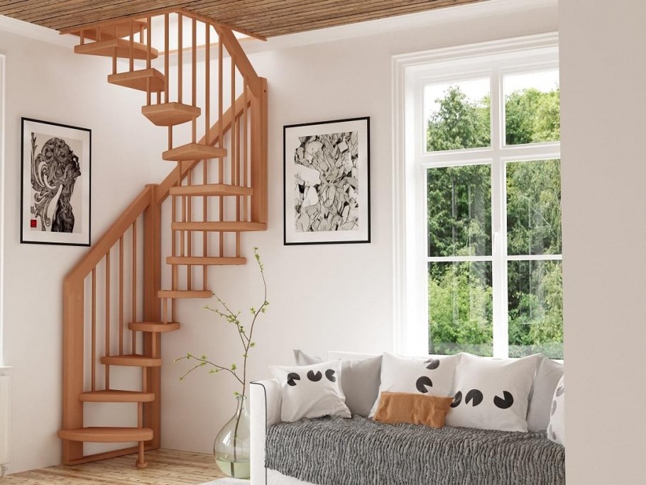 Какую лестницу выбрать для частного дома