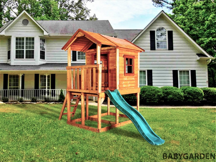 Домик принцессы KIDSCROOKEDHOUSE