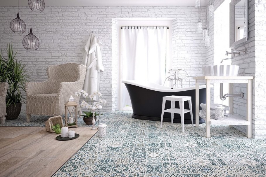 Интерьер шебби Шик+Сканди