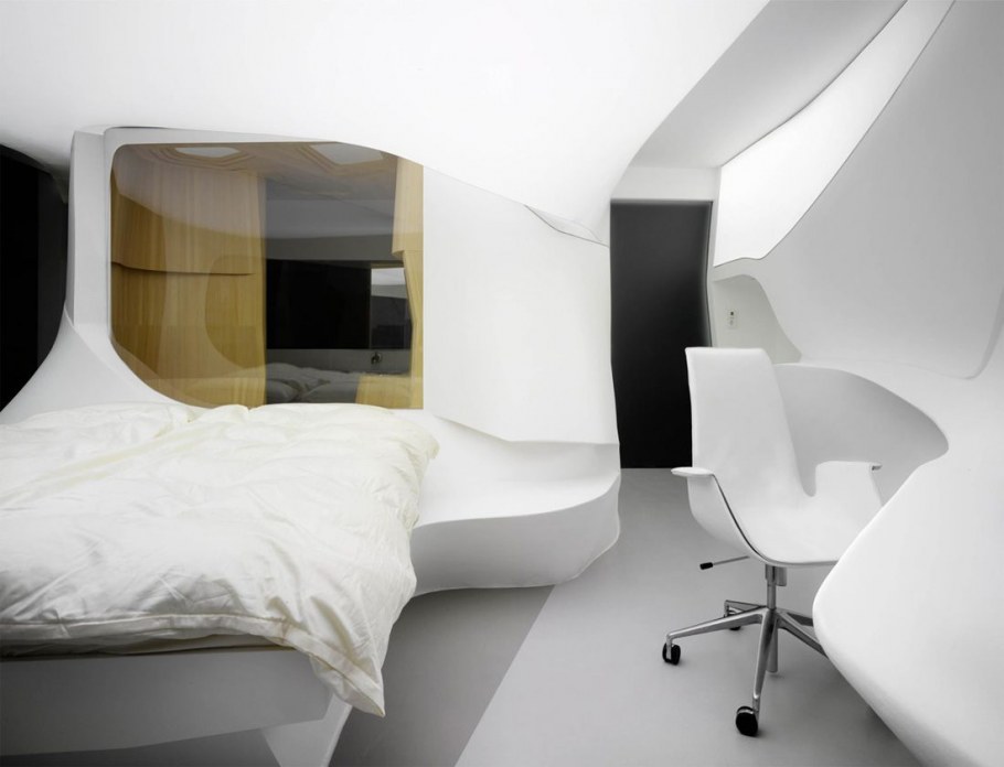 520 West 28th Street Zaha Hadid интерьер
