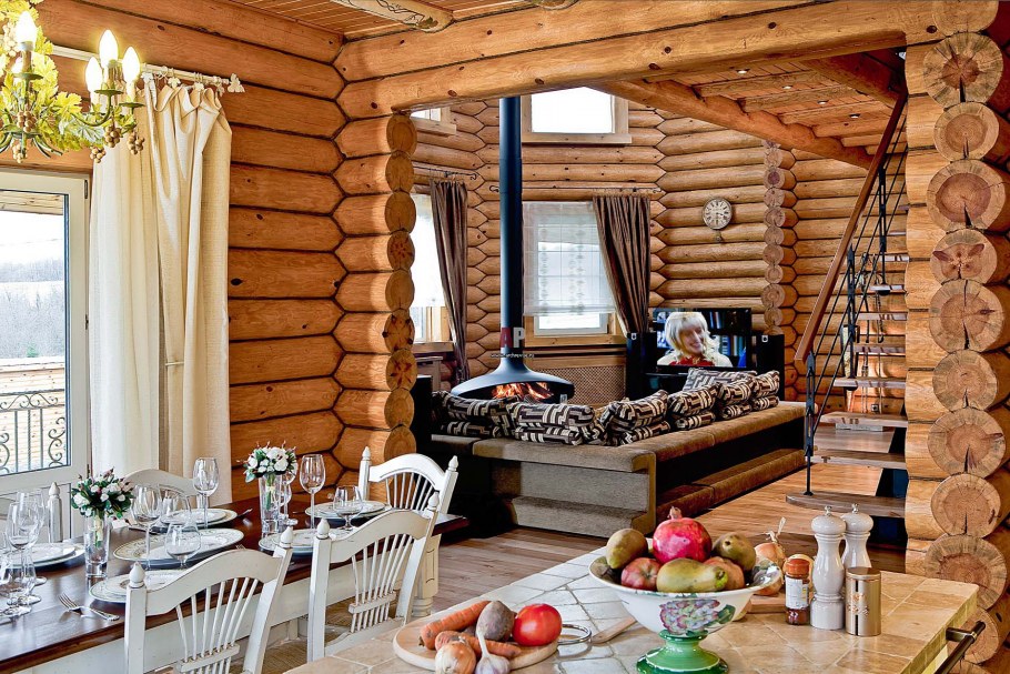 Тиккурила 5062 оцилиндрованного бревна