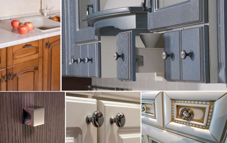 Скрытые ручки для кухни