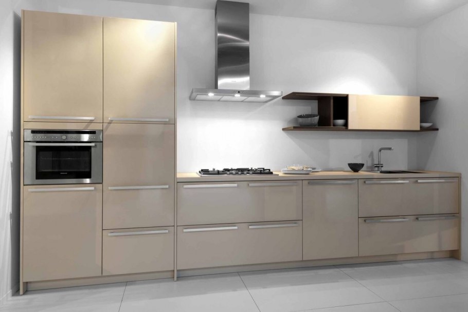 Ручка-профиль Schuco черная двухуровневая кухня