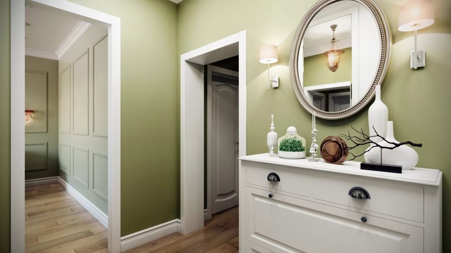 Краска для стен в коридоре