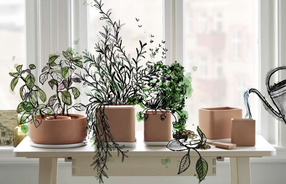 Подставка для цветов на подоконник