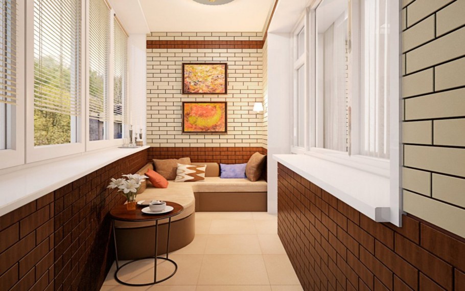 Балкон лофт 3м