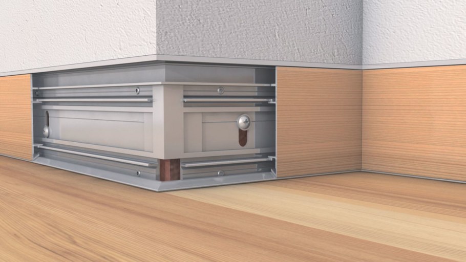 Плинтус Invisible 80 мм Sofia