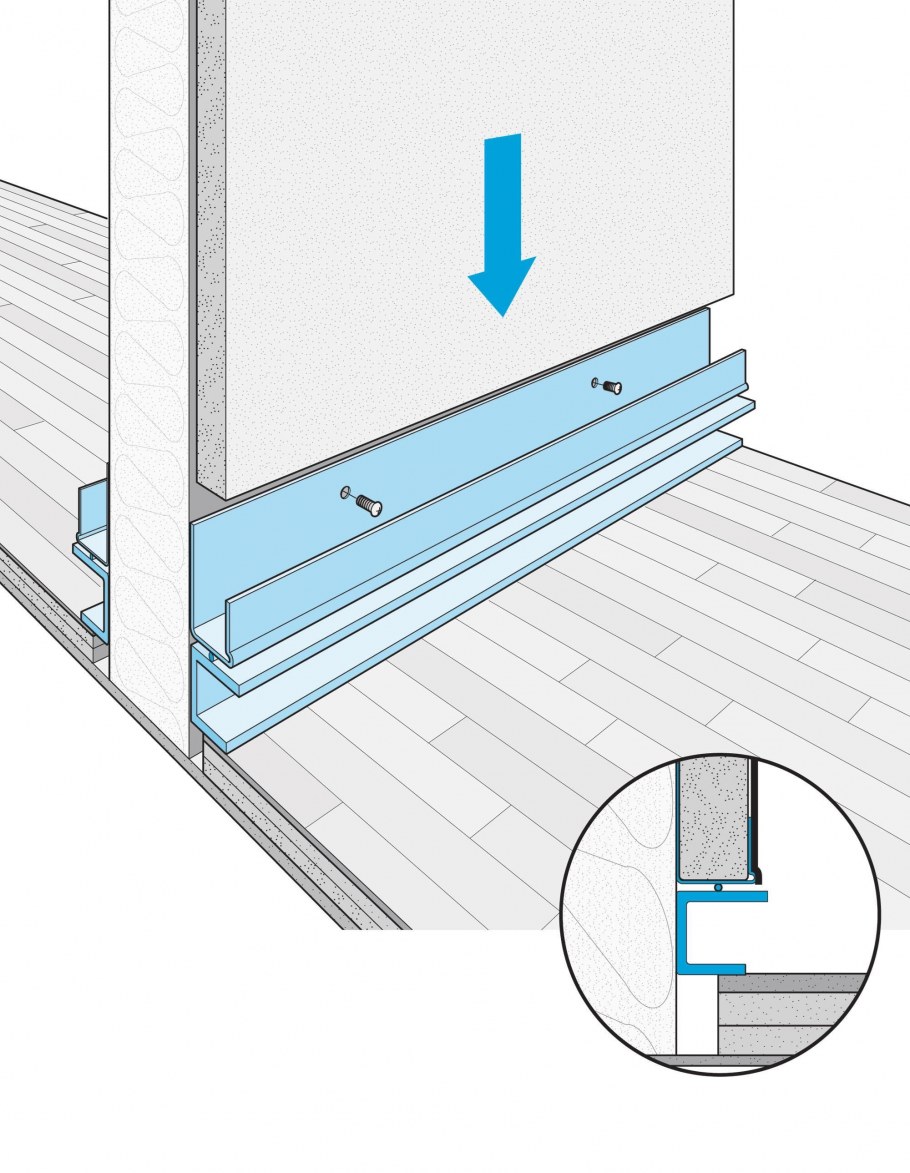 Плинтус Invisible Sofia
