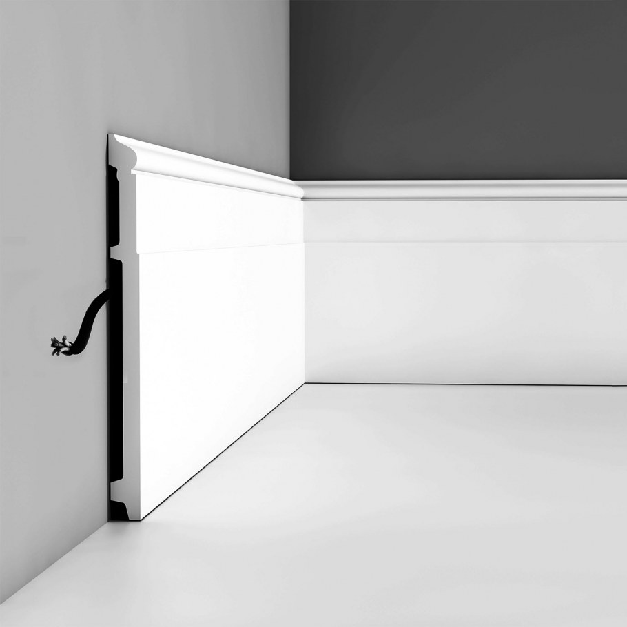 Алюминиевый плинтус профиль Дорс для Инвизибл