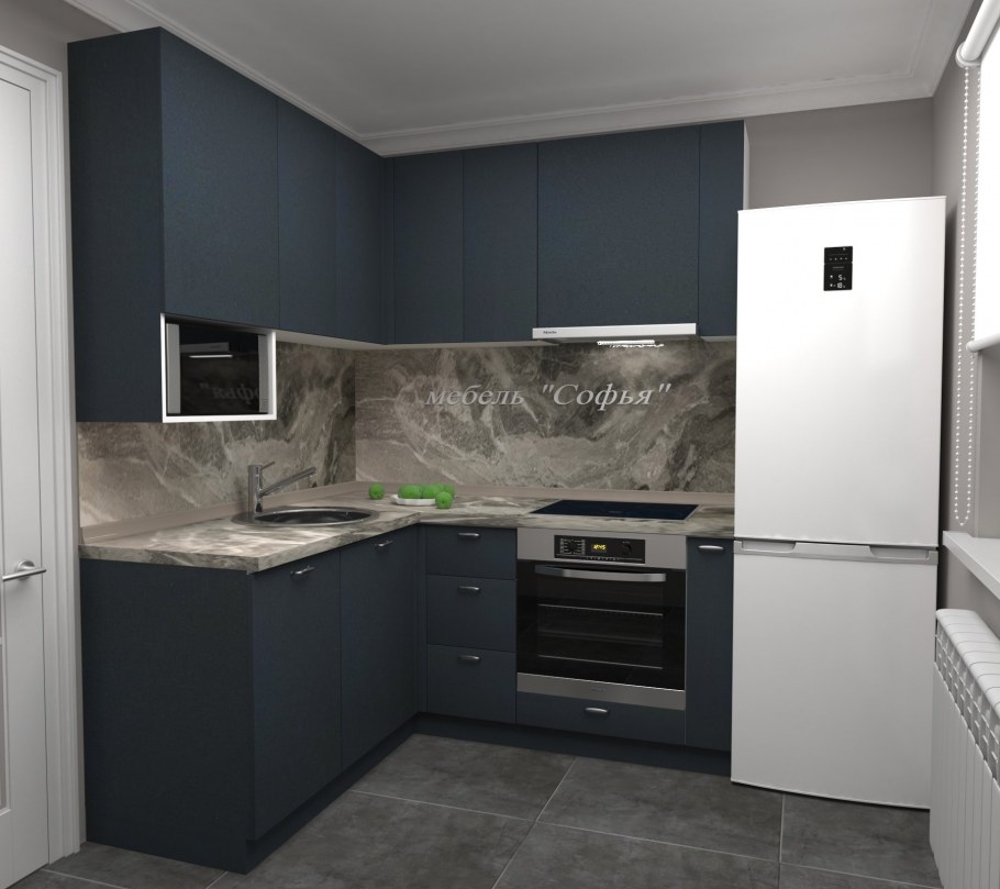 Кухня графит Леруа Мерлен