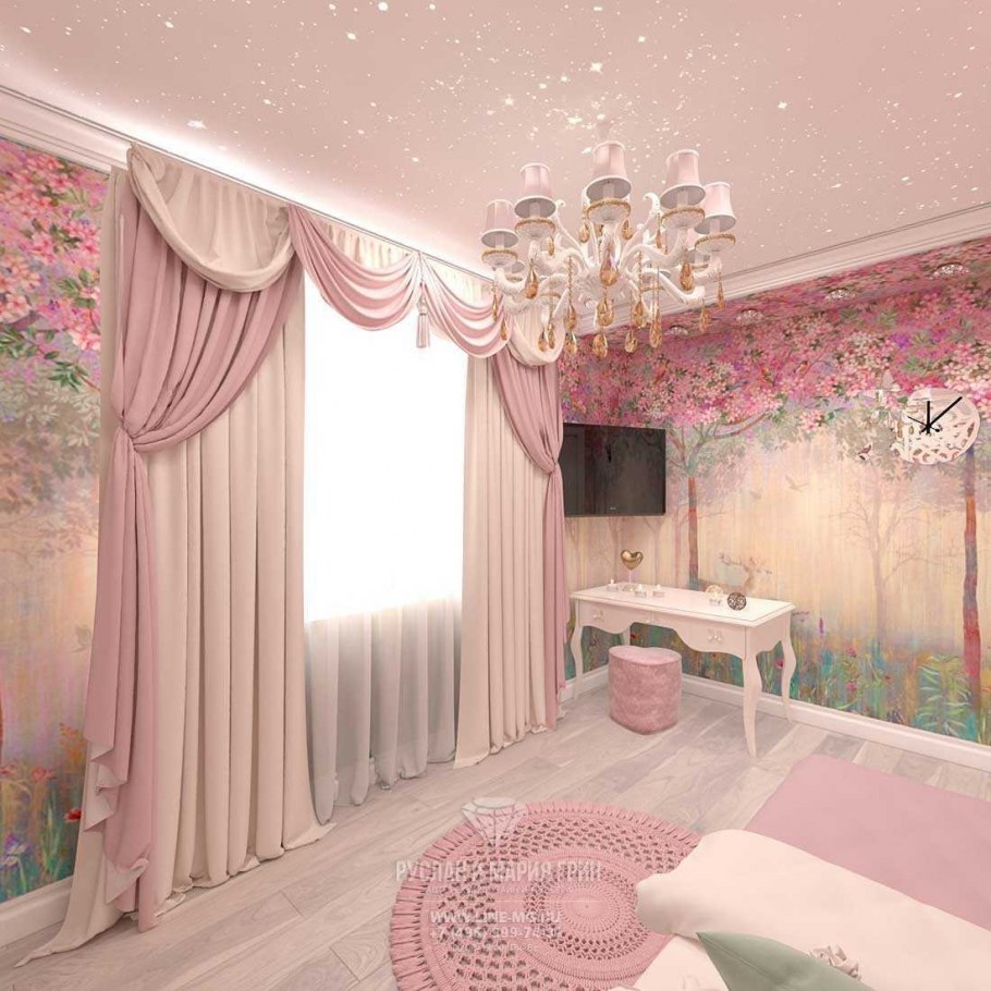 Шикарная комната для девочки 12 лет