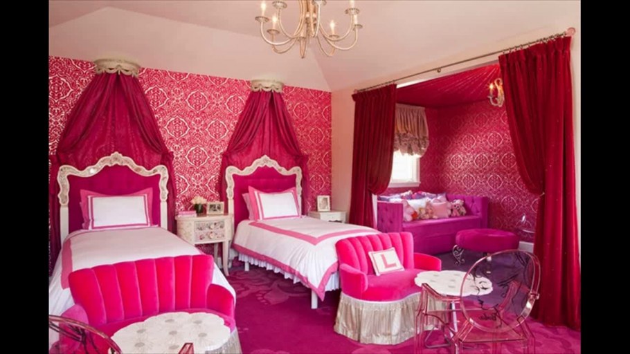 Шикарная спальня для девочки