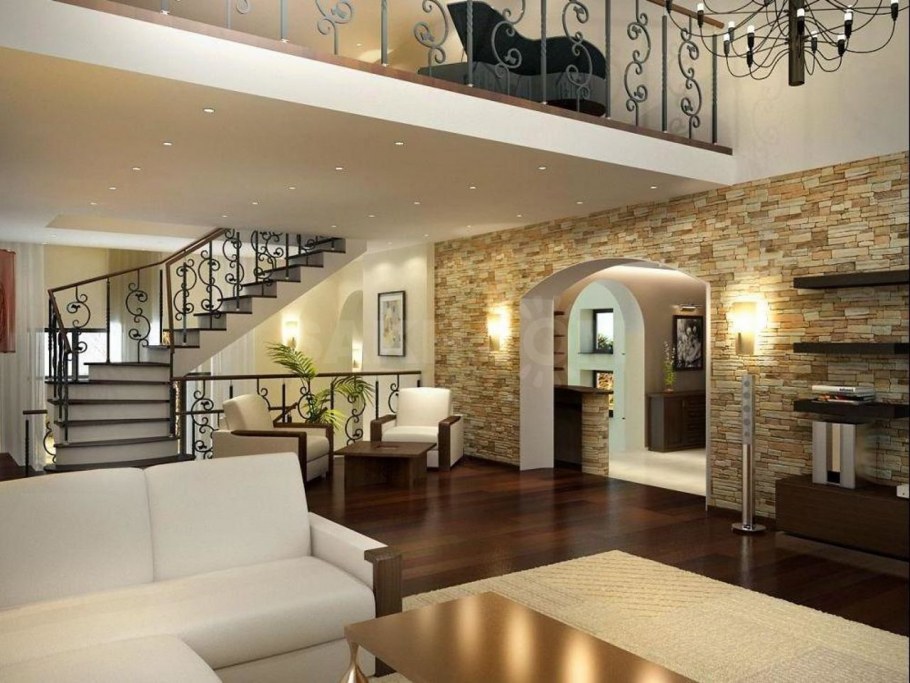 Интерьер гостиной комнаты