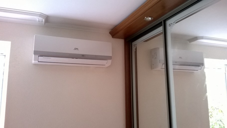 Сплит система встроенная в стену