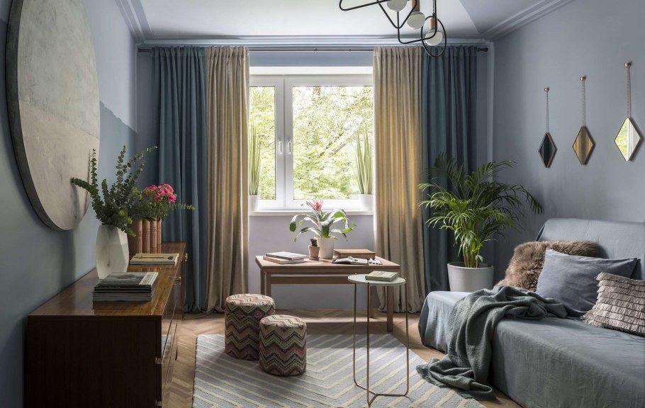 Кухня в стиле Сканди 12 кв.м