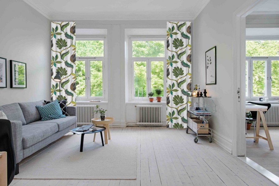 Римские шторы в стиле Сканди