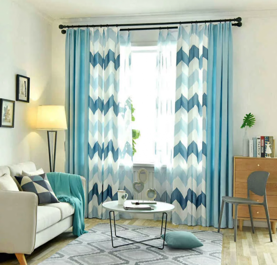 Шторы в скандинавском интерьере