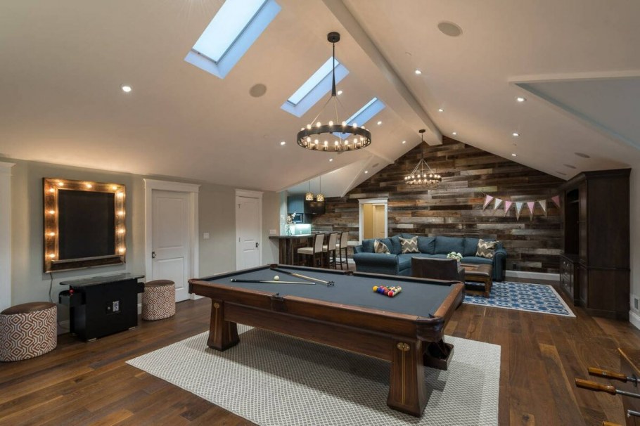 Большая комната отдыха интерьер