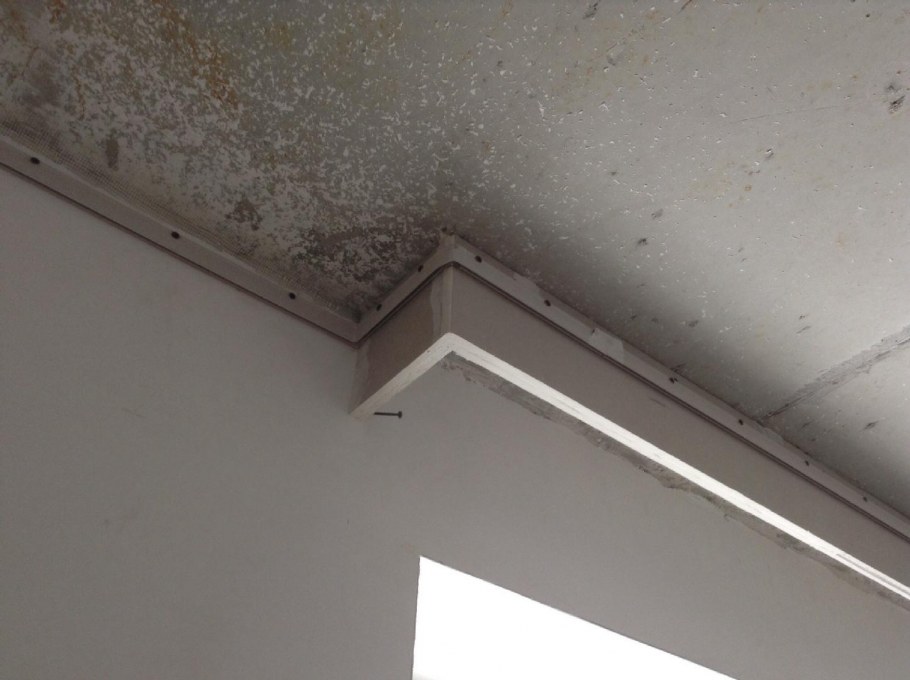 Скрытый карниз из гипсокартона