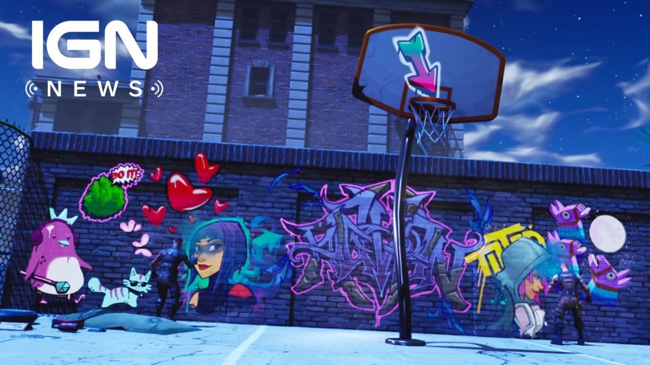 Граффити ФОРТНАЙТ восьмой