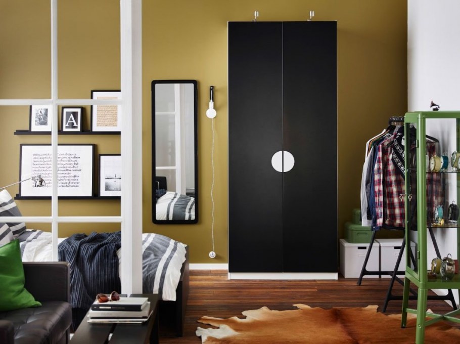 ПАКС гардероб, белый, БЕРГСБУ