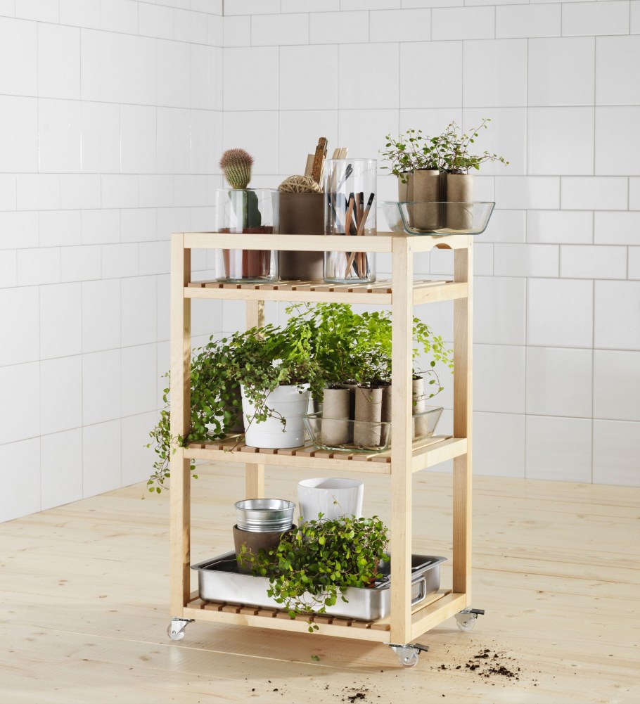 Стойка МОЛЬГЕР икеа Этажерка