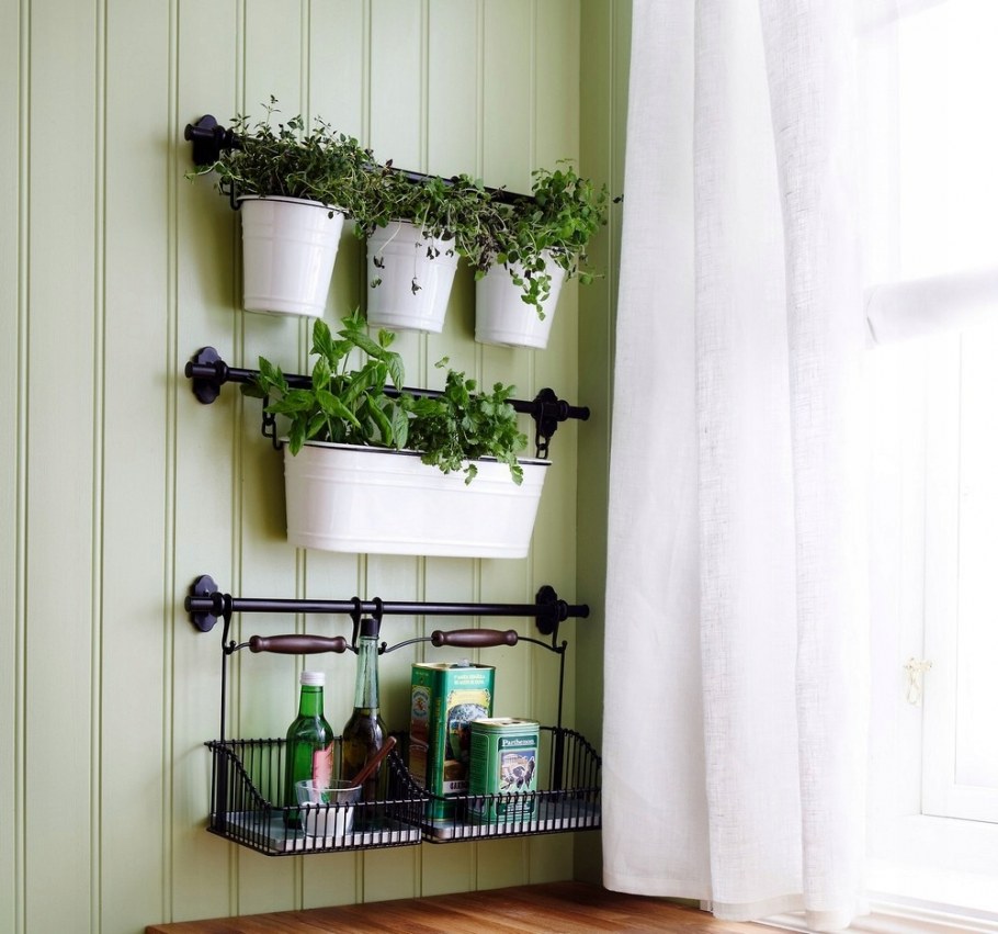 Satsumas САТСУМАС пьедестал для цветов, бамбук/белый 78 см