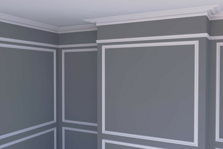 Молдинги в интерьере