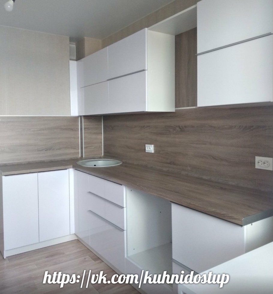 Фартук для кухни под дерево