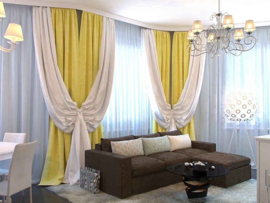 Шторы в реальном интерьере