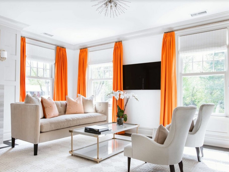 Шторы в неоклассическом стиле