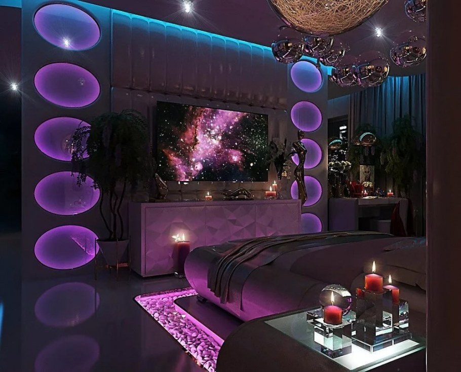 Подсветка в спальне