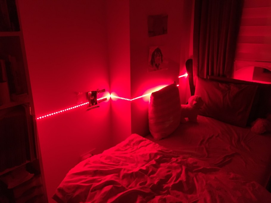 Геймерская комната с подсветкой