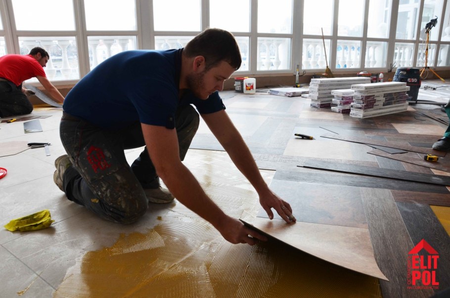 Таркетт арт винил укладка