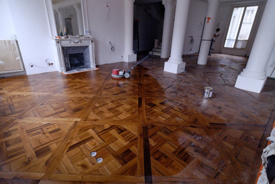 Полусухая стяжка пола технология