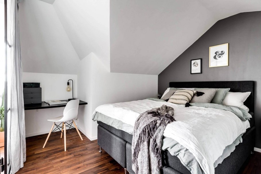 Белый лофт в интерьере