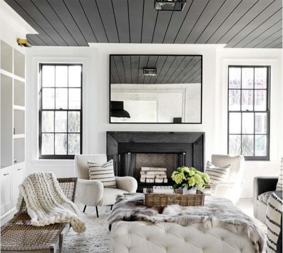 Трековое освещение в гостиной