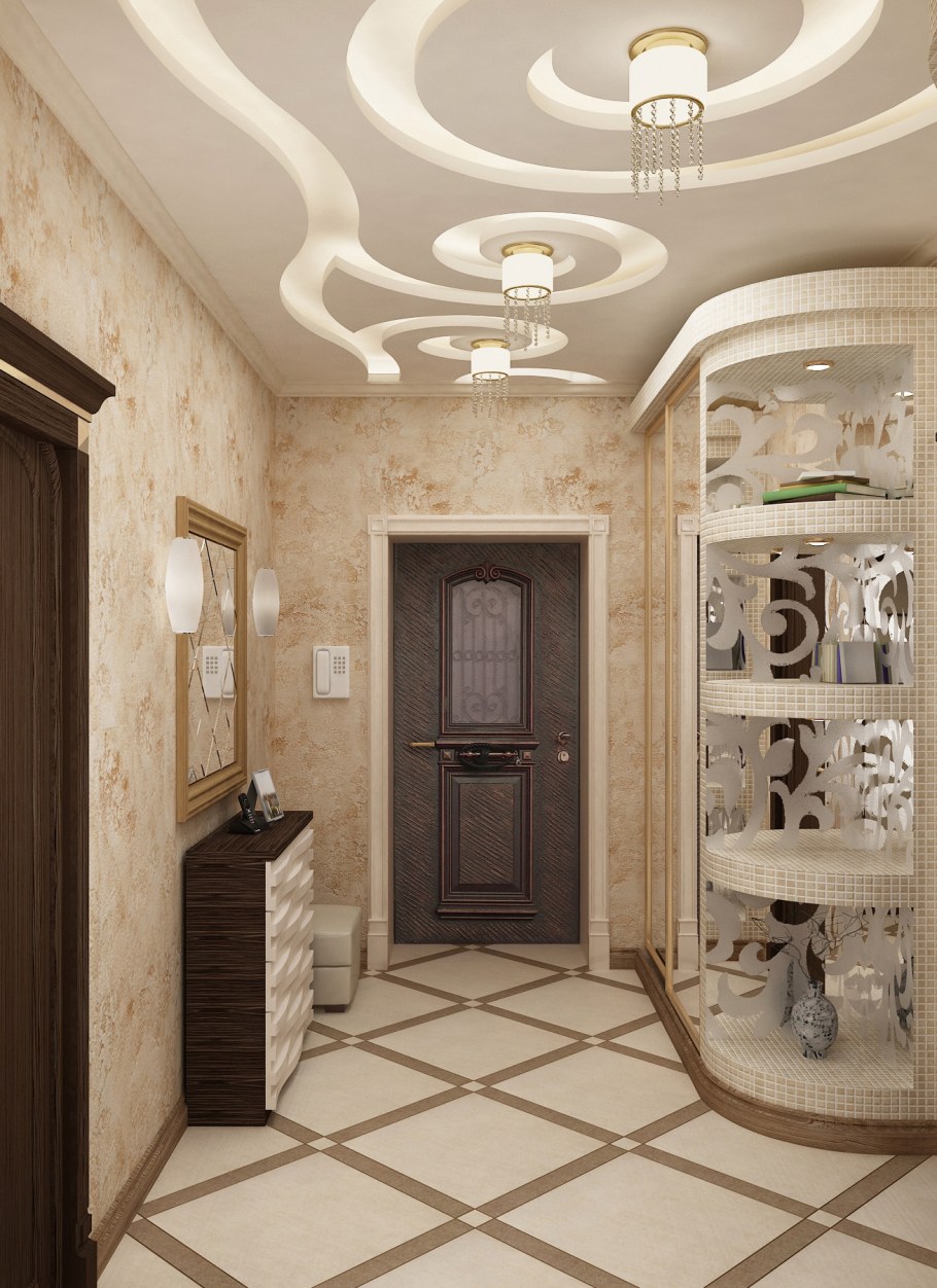 Большой коридор в квартире