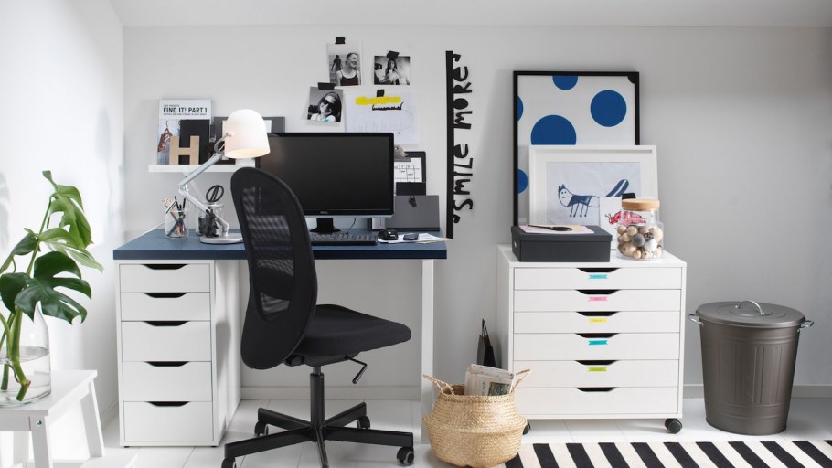Письменный стол ikea Linnmon Alex