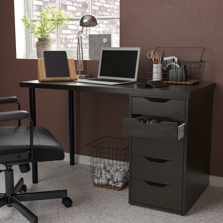 Письменный стол ikea Linnmon Alex